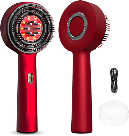 Serum hazneli saç masaj tarağı